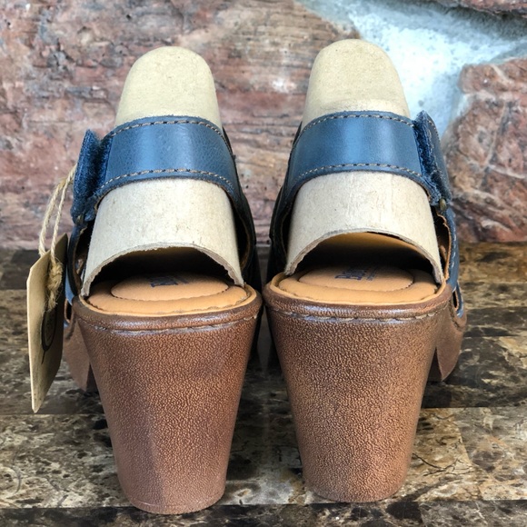 BORN Wekiva Leather Open Toe Ankle Strap sandals - Picture 6 of 11